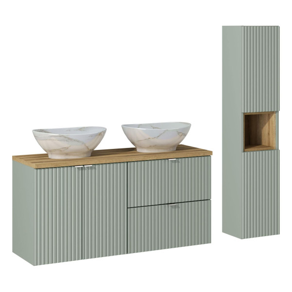 SET-LRG B OAK 120CM UN PATI HC