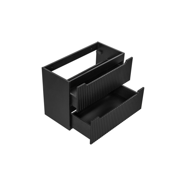 Nova Black D2 82-80-2S Szafka Pod Um. 80 cm 2 Szuflady