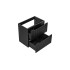 Nova Black D2 82-60-2S Szafka Pod Um. 60 cm 2 Szuflady