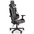 Fotel Obrotowy Gamingowy NITRO 2 Czarny Popielaty Prawy Front