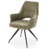 Krzesło Obrotowe Loft K542 Oliwkowe Zielone Lewy Front
