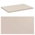 Kaszmirowy Blat Łazienkowy 60 cm Beżowy Matowy do Łazienki NOVA CASHMERE Comad
