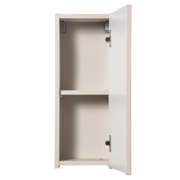 Szafka Łazienkowa Wisząca Górna 20 cm Ryflowana Beżowa Matowa Nowoczesna Kaszmirowa NOVA CASHMERE Comad