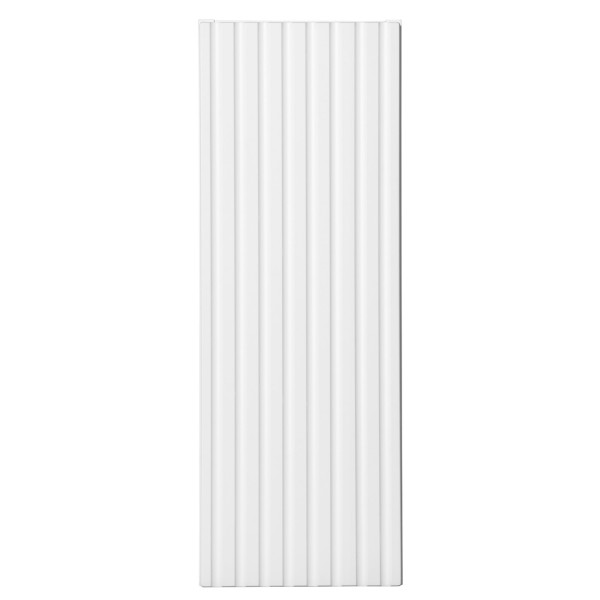 Łazienkowa Szafka Wisząca Górna 20 cm Ryflowana Biały Mat Nowoczesna NOVA WHITE Comad