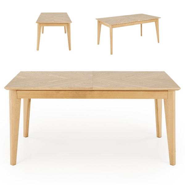 Stół Rozkładany EDMONDO Dąb Naturalny Halmar