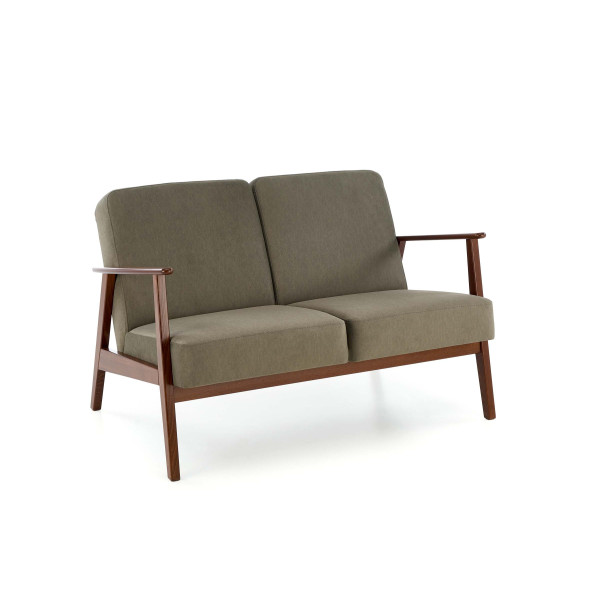 MILANO 2S sofa - oliwkowy tap. Castel 39 Halmar