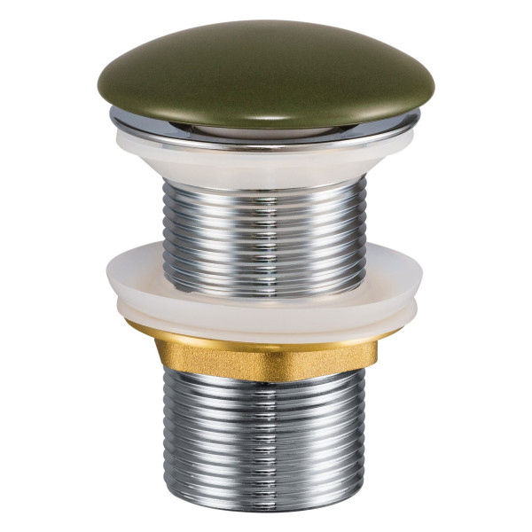 Zielony Korek CLICK-CLACK KLIK-KLAK do Zielonej Umywalki KAMA Butelkowa Zieleń G1 1/4” Comad
