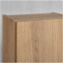 Kwadratowa Szafka Wisząca Łazienkowa Górna 30x30 cm Dąb Evoke Coast NOVA OAK Comad