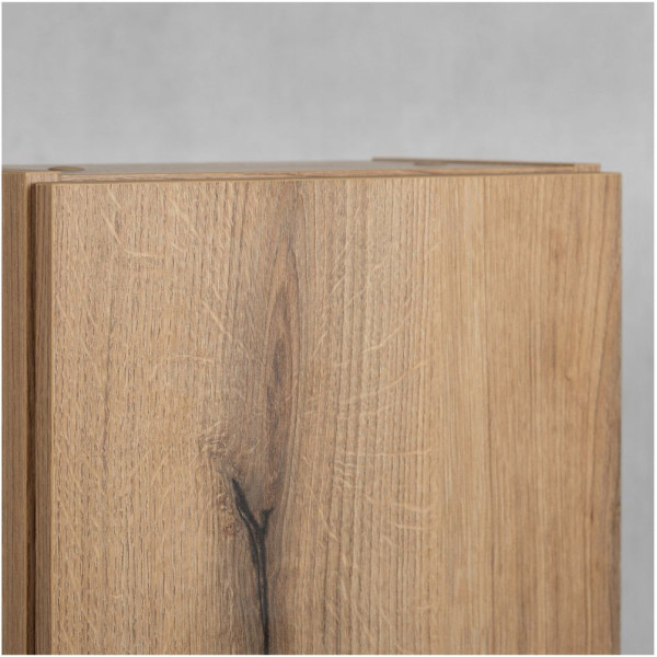 Szafka Łazienkowa Wisząca Górna 30 cm do Łazienki Boho Japandi Dąb Evoke Coast NOVA OAK Comad