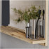 Lustro Łazienkowe z Półką 50 cm Boho Japandi Dąb Evoke Coast NOVA OAK Comad