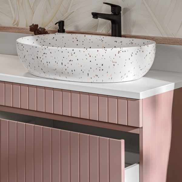 ❤️ Blat Łazienkowy 60 cm Biały Mat ICONIC do Łazienki Comad ⭐️