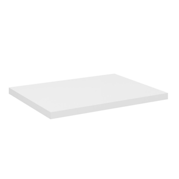 Szafka pod Umywalkę z Blatem 50 cm Nowoczesna 2 Drzwiowa Ryflowana Mat Beżowa NOC