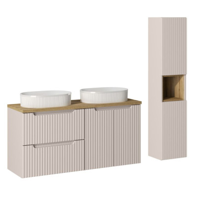 SET-NOC B OAK 120CM D.S UN BEYOND 5 WH HC