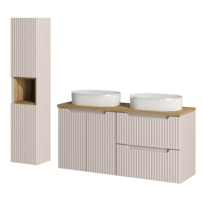 SET-NOC B OAK 120CM D.S UN BEYOND 5 WH HC