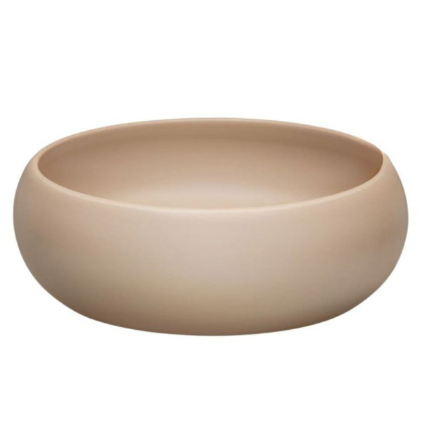 Zestaw Mebli Łazienkowych 120 cm do Łazienki Boho Ryflowane Kaszmir Matowe Beżowe NOC