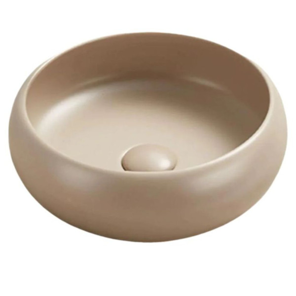 Zestaw Mebli Łazienkowych 120 cm do Łazienki Boho Ryflowane Kaszmir Matowe Beżowe NOC