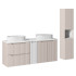 SET-NOC B WHITE 140CM DS BEY HC