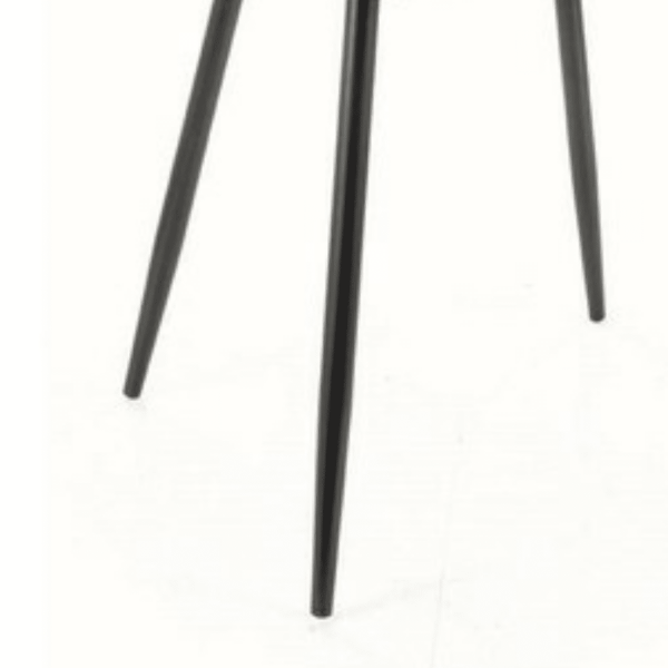 Tapicerowane Krzesło Welurowe do Jadalni Salonu Pikowane Oliwkowe VAMPI