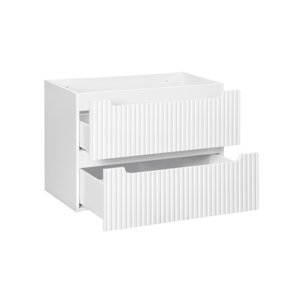 Nova White 82-80-2S Szafka Pod Um. 80 Cm 2 Szuflady