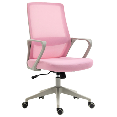 Fotel Obrotowy Różowy dla Dziewczynki