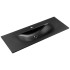 Umywalka Meblowa 120 cm SKY 1 BLACK MATT Czarna COMAD Prawy Front