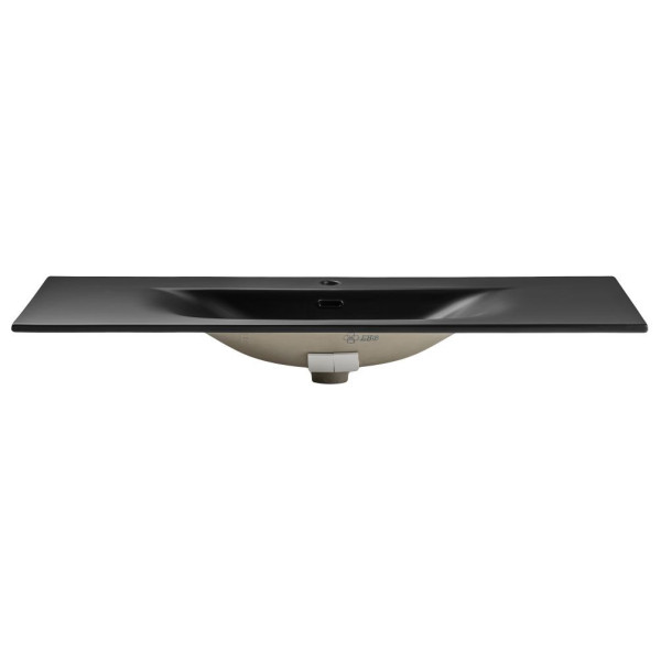 Umywalka Meblowa 120 cm SKY 1 BLACK MATT Czarna COMAD Front