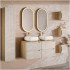 Luxor Beige 82-80-2S Szafka Pod Um. 80 cm 2 Szuflady