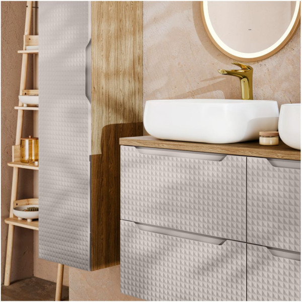 Luxor Beige 82-80-2S Szafka Pod Um. 80 cm 2 Szuflady