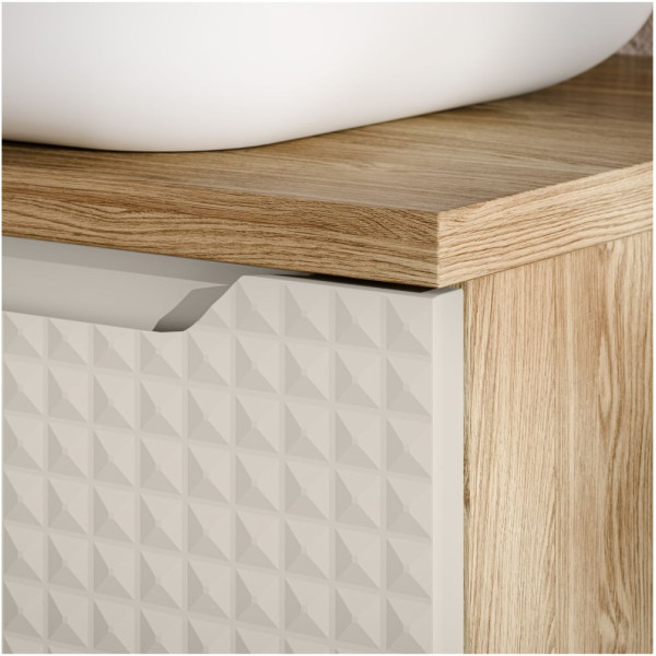 Luxor Beige 82-80-2S Szafka Pod Um. 80 cm 2 Szuflady