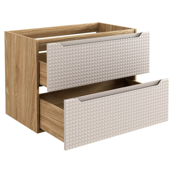 Luxor Beige 82-80-2S Szafka Pod Um. 80 cm 2 Szuflady