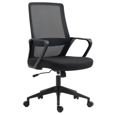 Fotel Biurowy Obrotowy Czarny do Biurka