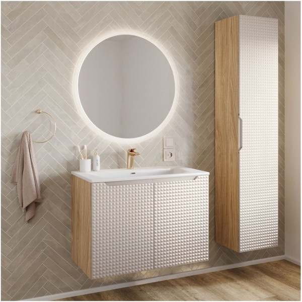 Luxor Beige 82-60-2D Szafka Pod Um. 60 cm 2 Drzwi