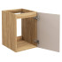 Luxor Beige 81-40-1D Szafka Pod Blat 40 cm 1 Drzwi