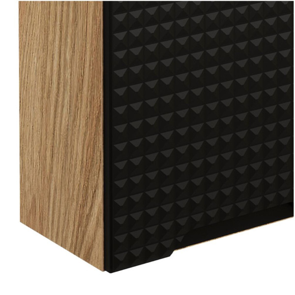 Luxor Black 83-35-1D Szafka GĂłrna 35 cm 1 Drzwi