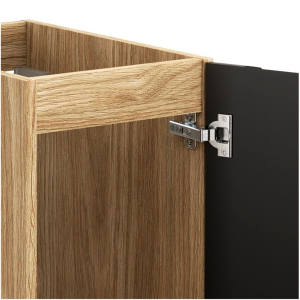 Luxor Black 81-30-1D Szafka Pod Blat 30 cm 1 Drzwi