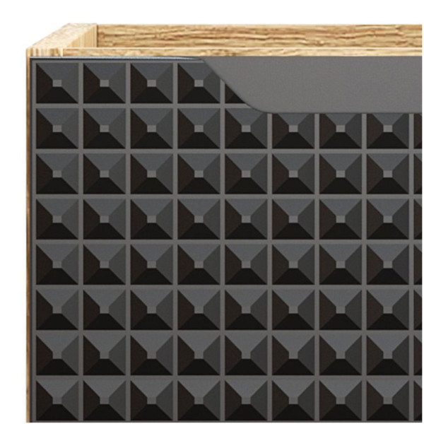 Luxor Black 81-30-1D Szafka Pod Blat 30 cm 1 Drzwi