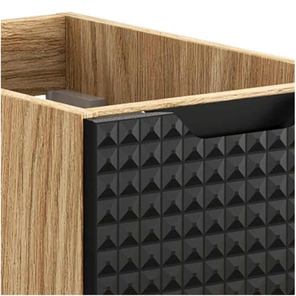 Luxor Black 81-30-1D Szafka Pod Blat 30 cm 1 Drzwi
