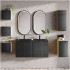 Luxor Black 81-30-1D Szafka Pod Blat 30 cm 1 Drzwi
