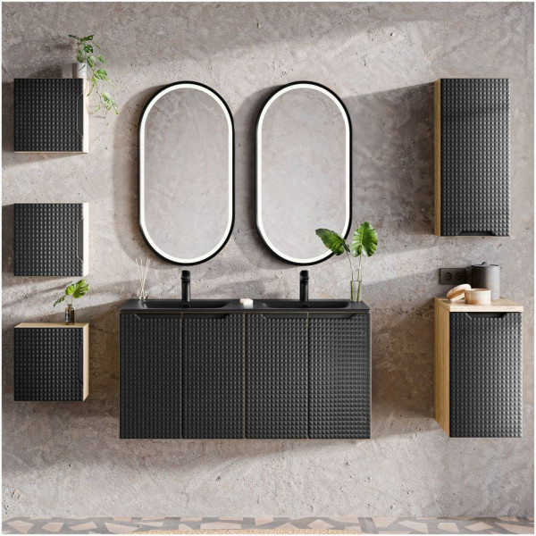 Luxor Black 81-30-1D Szafka Pod Blat 30 cm 1 Drzwi