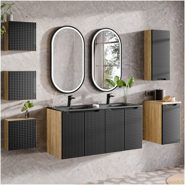 Luxor Black 81-30-1D Szafka Pod Blat 30 cm 1 Drzwi