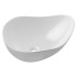 Umywalka Nablatowa Biała Nowoczesna Ceramiczna 51x39 cm CLOUD FREE WHITE COMAD