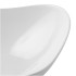 Umywalka Nablatowa Biała Nowoczesna Ceramiczna 51x39 cm CLOUD FREE WHITE COMAD