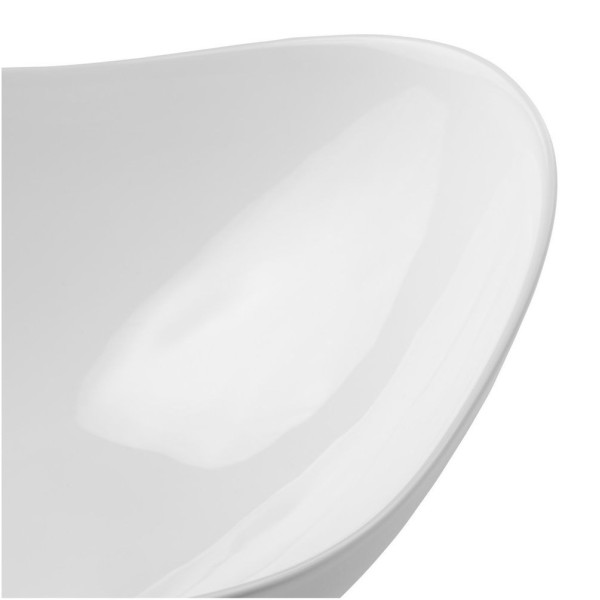 Umywalka Nablatowa Biała Nowoczesna Ceramiczna 51x39 cm CLOUD FREE WHITE COMAD
