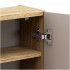 Luxor Beige 83-35-1DQ Szafka GĂłrna Qubik 35x35 cm 1 Drzwi