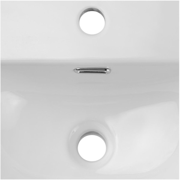 Umywalka Biała Meblowa 60 cm Łazienkowa Ceramiczna SKY 3 DP Prostokątna COMAD