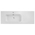 Umywalka Meblowa 121x46 cm Ceramiczna Prostokątna Duża Biała Błyszcząca GO 2 L COMAD