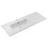 Umywalka Meblowa 121x46 cm Ceramiczna Prostokątna Duża Biała Błyszcząca GO 2 L COMAD