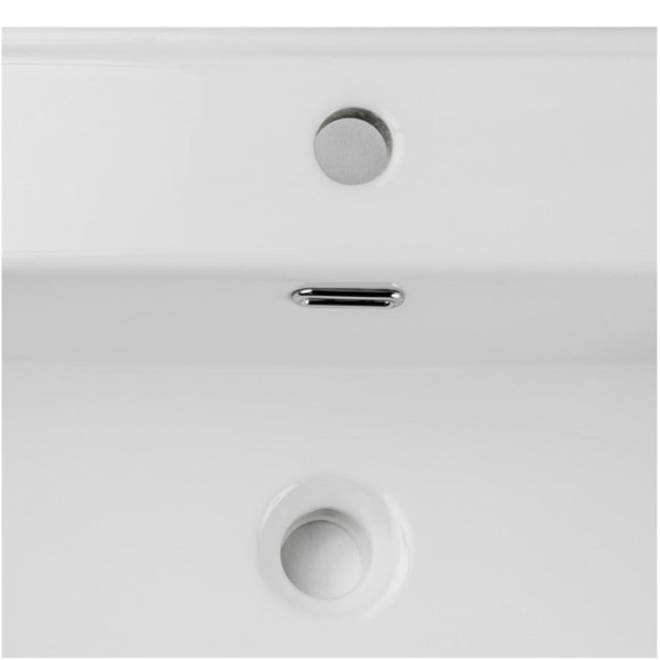 Umywalka Meblowa 101x46 cm do Łazienki Biała Ceramiczna Duża GO 2 COMAD