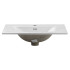 Umywalka Meblowa Ceramiczna 61x46 cm Biała Matowa do Łazienki SKY 1 COMAD