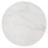 Nowoczesny Stolik Kawowy Okrągły Ceramiczny Marmurowy do Salonu Glamour Złoty Biały Marmur TALBI